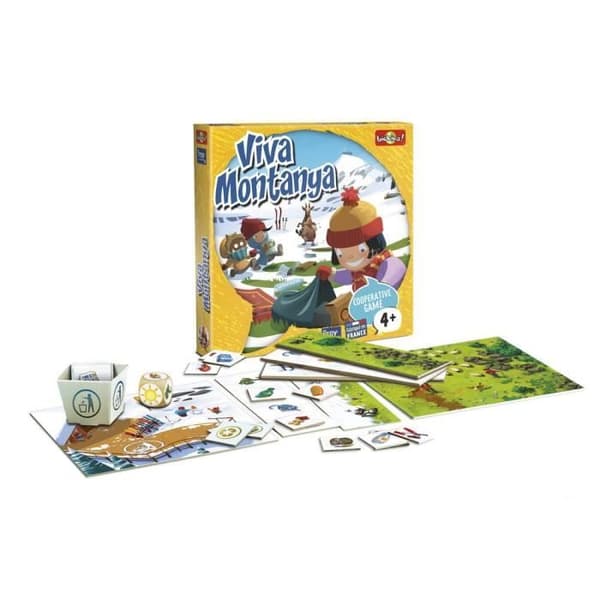 BIOVIVA Viva Montanya brädspel - Pojke och Tjej - Från 4 år - Levereras individuellt