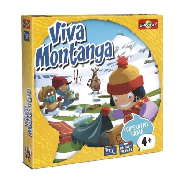 BIOVIVA Viva Montanya brädspel - Pojke och Tjej - Från 4 år - Levereras individuellt