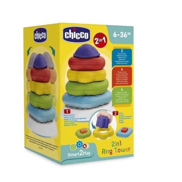CHICCO staplingsringar 2 i 1