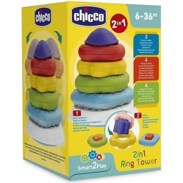 CHICCO staplingsringar 2 i 1