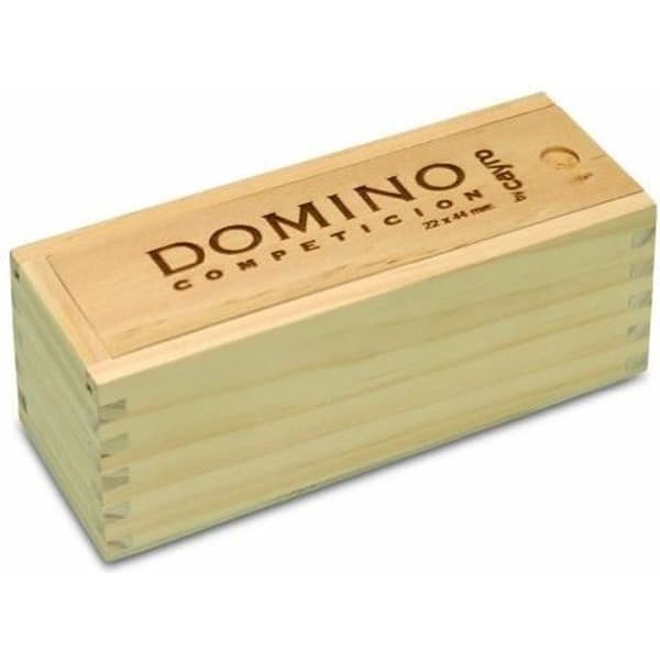 Brädspel - CAYRO - 250 - Dominotävling - 2 spelare eller fler - 6 år och över - Mått 18x6,9x6,8 cm