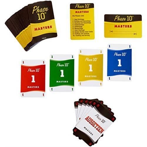 Kortspel - MATTEL - Fas 10 Masters - Svart - 7 år och över - 2 spelare eller fler - Barn - Blandat - fpw34