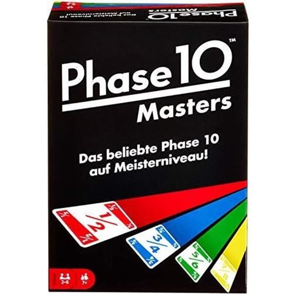 Kortspel - MATTEL - Fas 10 Masters - Svart - 7 år och över - 2 spelare eller fler - Barn - Blandat - fpw34