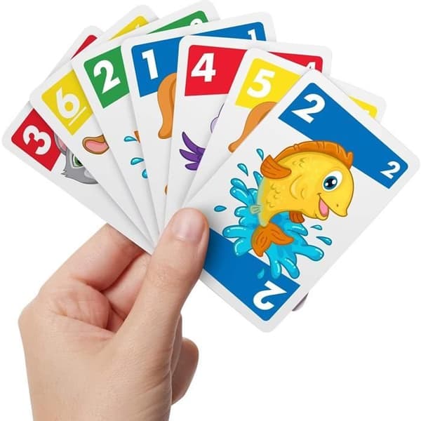 Brädspel - MATTEL - GXX06 - Fas 10 Junior - 56 kort - Från 3 år - Blandat