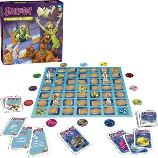 The Labyrinth of Monsters - SCOOBY-DOO - Brädspel