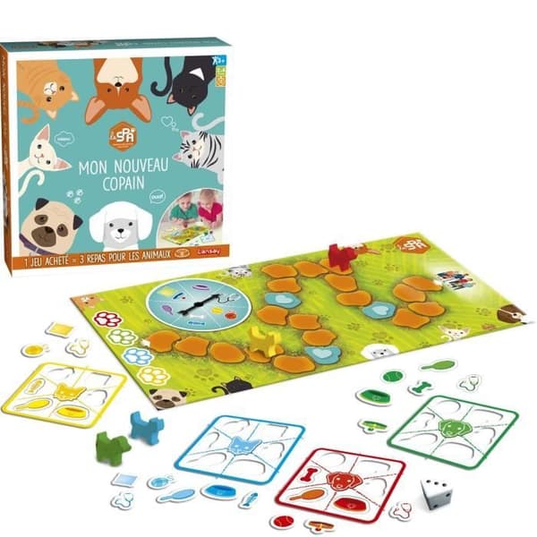 Lansay-spel - SPA - My New Buddy - Brädspel - Från 3 år