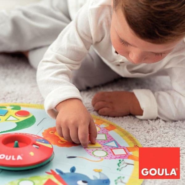 Brädspel - GOULA - Safari Roulette 53156 - Ålder 3 och uppåt - Flerfärgad - 10 min
