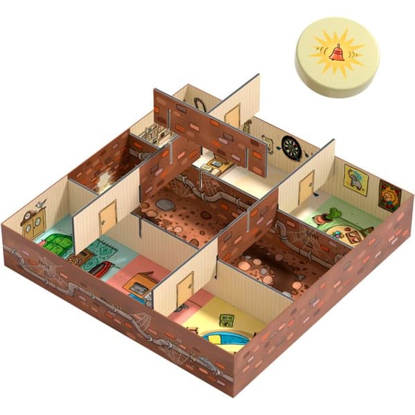 HABA - Commissioner Mouse - Memory Game - Detektivspel - Solo eller Team - Ages 5 and Up, 306114