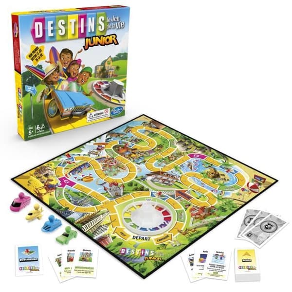 Fates game - Hasbro Gaming - The game of life Junior - för barn - från 5 år