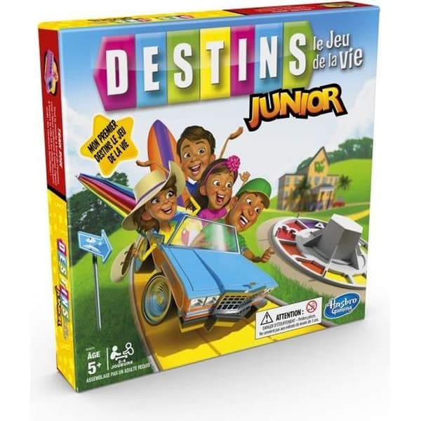 Fates game - Hasbro Gaming - The game of life Junior - för barn - från 5 år