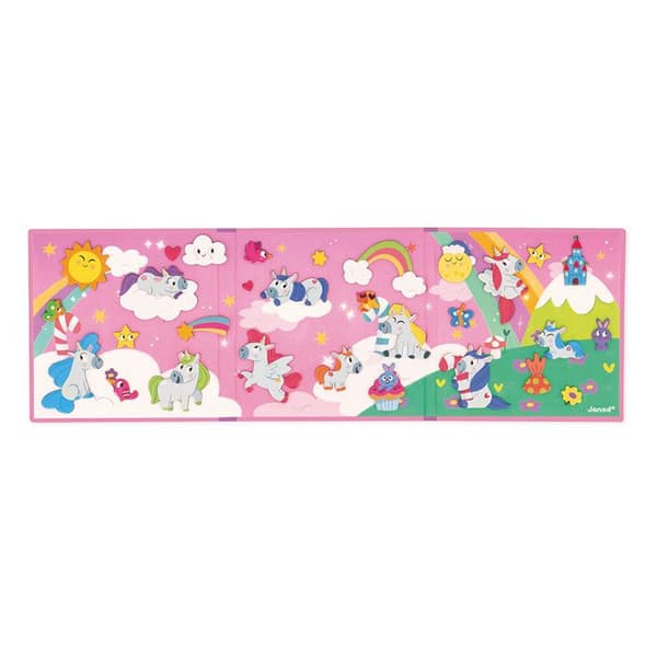 Magnéti'Stories Unicorns - Magnetiskt utbildningsspel 30 magneter - Barnleksak i FSC-kartong - Från 3 år