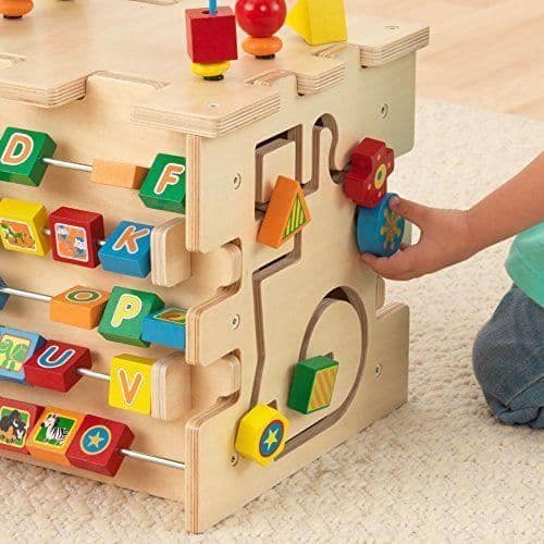KidKraft - 63298 - Utbildningsspel - Deluxe Aktivitetskub - KKR63298