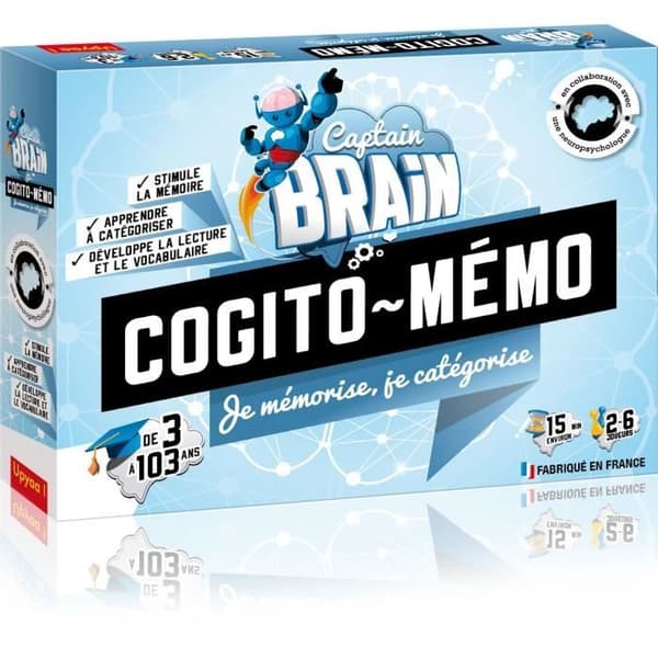 MAESTRO - Captain Brain - 430517 - Cogito Memo - Jag memorerar, jag kategoriserar - 3 till 103 år gammal