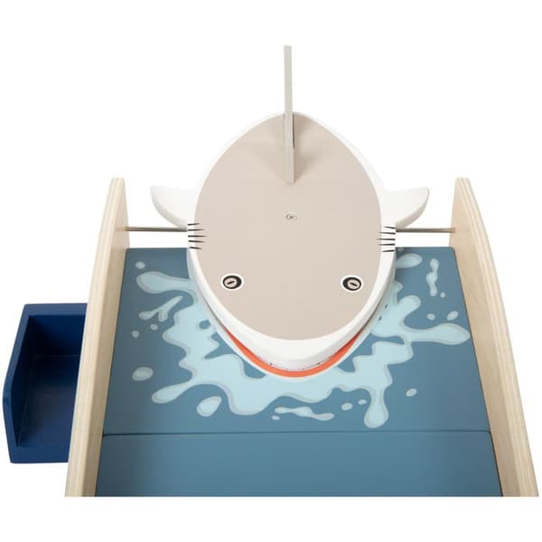 Minigolf trä arkadspel för barn Shark Attack