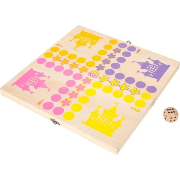 Brädspel Princesses Man worre you don't wood 38 x 32 cm - SMALL FOOT - Brun - Tjej