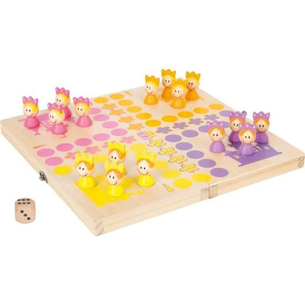 Brädspel Princesses Man worre you don't wood 38 x 32 cm - SMALL FOOT - Brun - Tjej