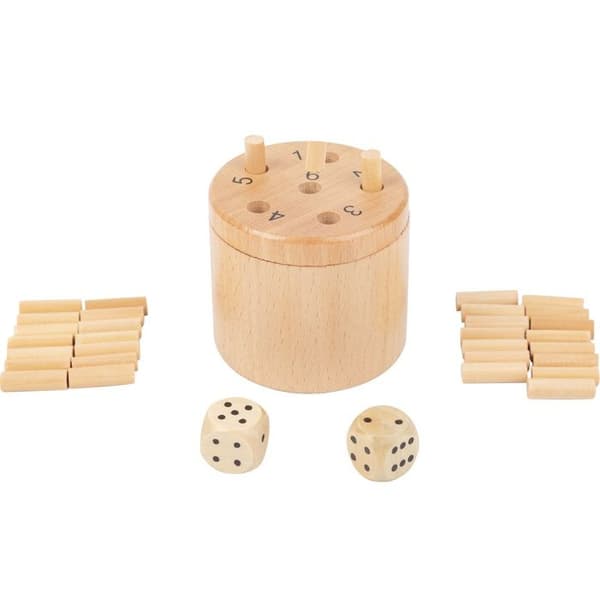 Small Foot 11365 från 6, Logik för 2-6 personer, Socialt spel för hela familjen, 39-st leksaker, Multicolor 6675