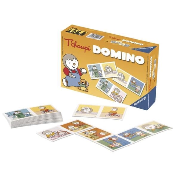 Domino - Ravensburger - T'Choupi - Bilder från vardagen - Blandat - Från 2 år