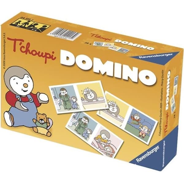 Domino - Ravensburger - T'Choupi - Bilder från vardagen - Blandat - Från 2 år