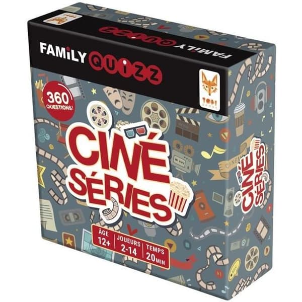 TOPI-SPEL Familjequiz bio & TV-serier
