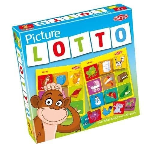 Sällskapsspel - TACTIC - Bildlotteri - Lärande - Blandat - 3 år och uppåt