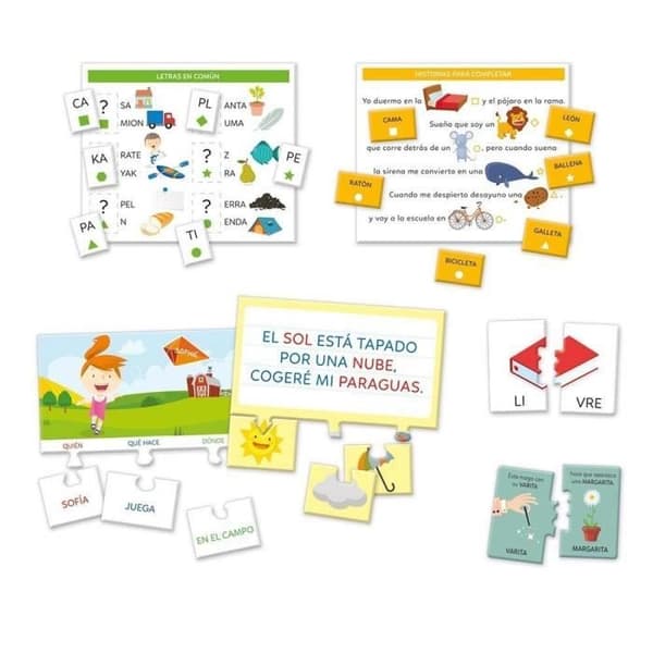 Pedagogiskt spel - CLEMENTONI - Jag lär mig läsa - Flerfärgad - från 5 år och uppåt