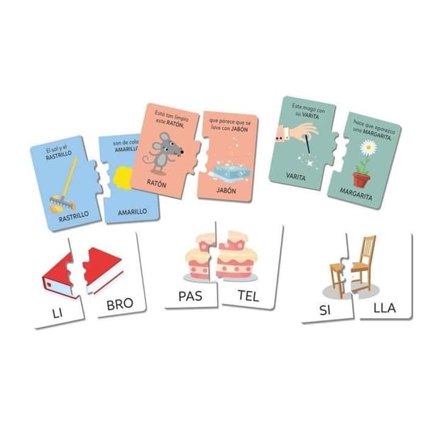 Pedagogiskt spel - CLEMENTONI - Jag lär mig läsa - Flerfärgad - från 5 år och uppåt