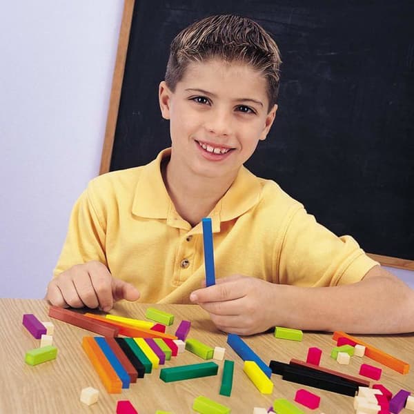 Lärresurser inlärningsspel - LER7502 - Kit för klassrummet med Cuisenaire linjaler av plast