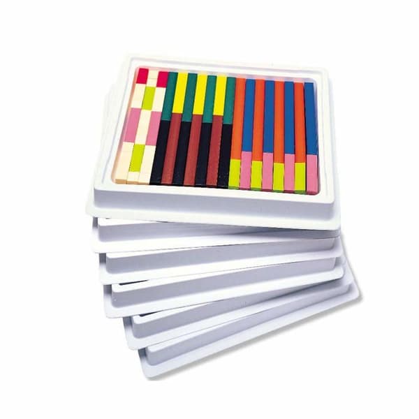 Lärresurser inlärningsspel - LER7502 - Kit för klassrummet med Cuisenaire linjaler av plast