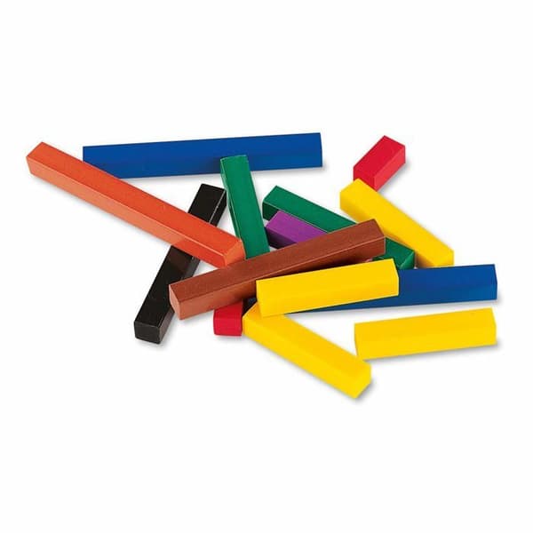 Lärresurser inlärningsspel - LER7502 - Kit för klassrummet med Cuisenaire linjaler av plast