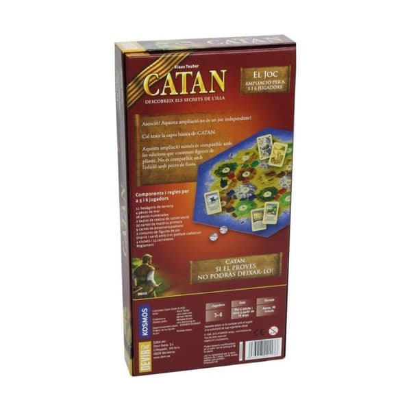 Brädspel - Devir brädspel - BGCAT56 - Catan Förstoring för 5 och 6 spelare på katalanska