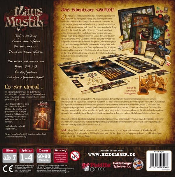 Brädspel - brädspel - HE477 - Maus - Mystik: Erwachsenenspiel