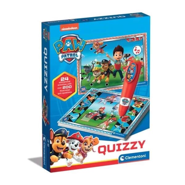 Interactive Quiz Game Paw Patrol Talking Pen Clementoni 3-6 år