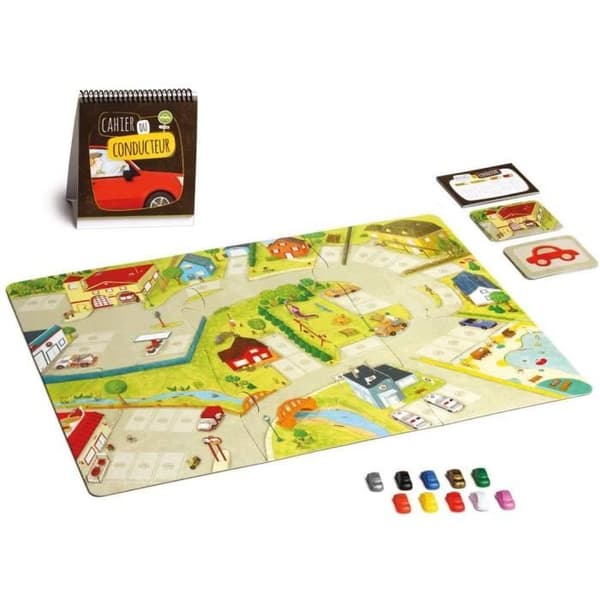 Placote - Park Your Cars Educational Game 3 till 5 1/2 år, PLA12 - PLA-12