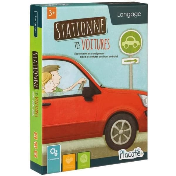 Placote - Park Your Cars Educational Game 3 till 5 1/2 år, PLA12 - PLA-12