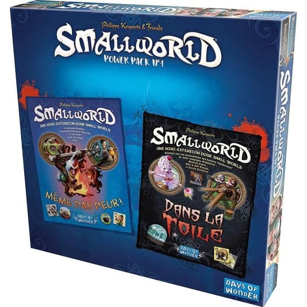 Days of Wonder | Small World - Expansion Power Pack n°1 Inte ens rädd + På webben | Brädspel
