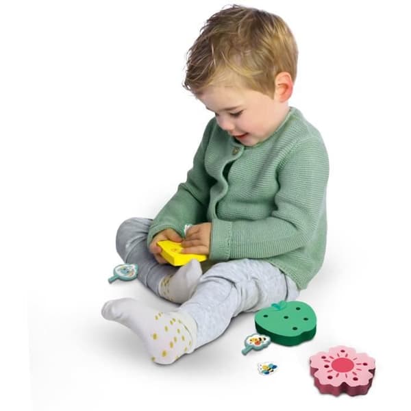 Utbildningsspel - SES Creative - Djur att sortera och nåla - Plast - Inomhus - Blandat