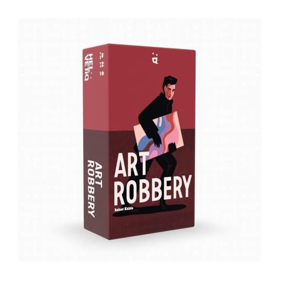 Strategispel - Helvetiq - Art Robbery - 55 kort - 36 polletter - 2 till 5 spelare