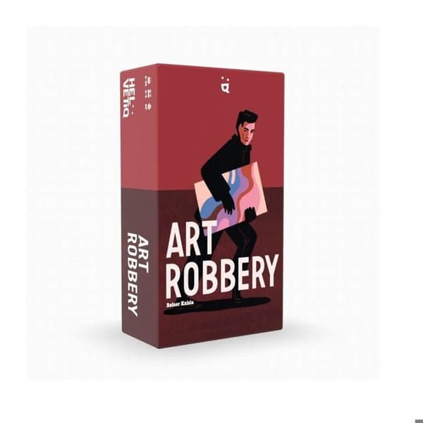 Strategispel - Helvetiq - Art Robbery - 55 kort - 36 polletter - 2 till 5 spelare