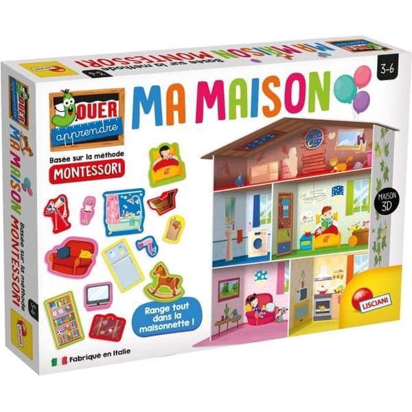 LISCIANI GIOCHI Montessori Maxi Mitt hus
