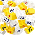 Miniatyrbild 4 av 4: Hubelino lärande spel - 410214 - Number Walls (Prof Kortenkamps Mathe-Baustein) Multicolor
