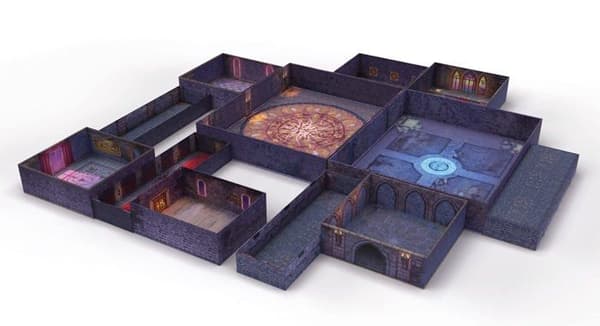 Brädspel - Gale force nine brädspel - GF9TFD01 - Tenfold Dungeon: The Castle