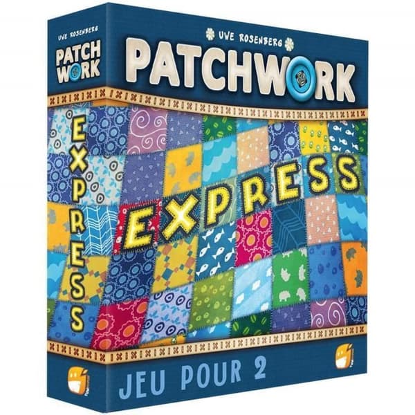 Patchwork Express brädspel - FUN FORGE - För 2 spelare - 25 min - Från 6 år