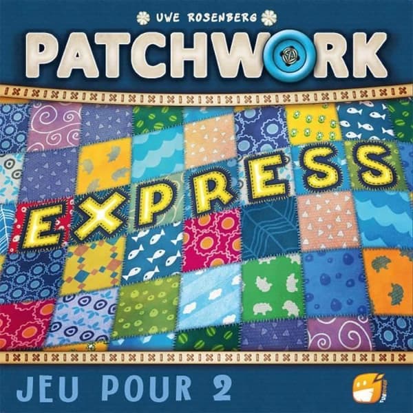 Patchwork Express brädspel - FUN FORGE - För 2 spelare - 25 min - Från 6 år