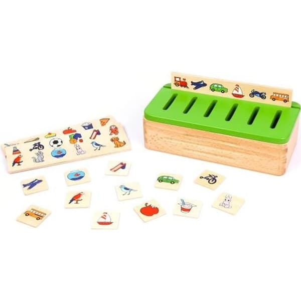 Pedagogiska spel - Bsm- Montessori Tri-system Box (under film) 31125