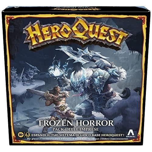AVALON HILL HEROQUEST ENTERPRISES PACK FROZEN HORROR SPEL DUNGEON C