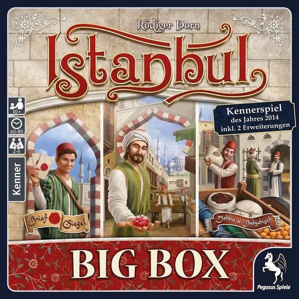 Pegasus Spiele 55119 G Non Istanbul Big Box, Game - 55119G