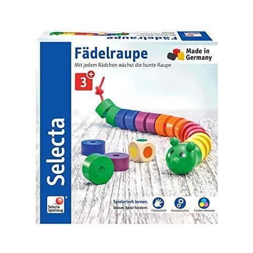 Utbildningsspel - SELECTA - Chenillepärlarsats 63005 - Flerfärgad - Från 3 år - 1 spelare eller fler