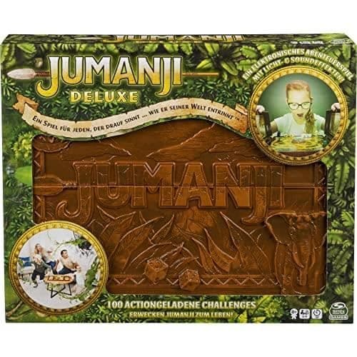 Brädspel - Spin Master - Jumanji Deluxe - Uppslukande elektronisk version - Överlevnad och pussel
