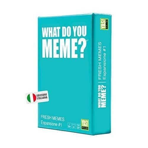 What Do You Meme FM Extension - Rocco Giocattoli - Brädspel - 90 Didascalia-kort, 25 bildkort
